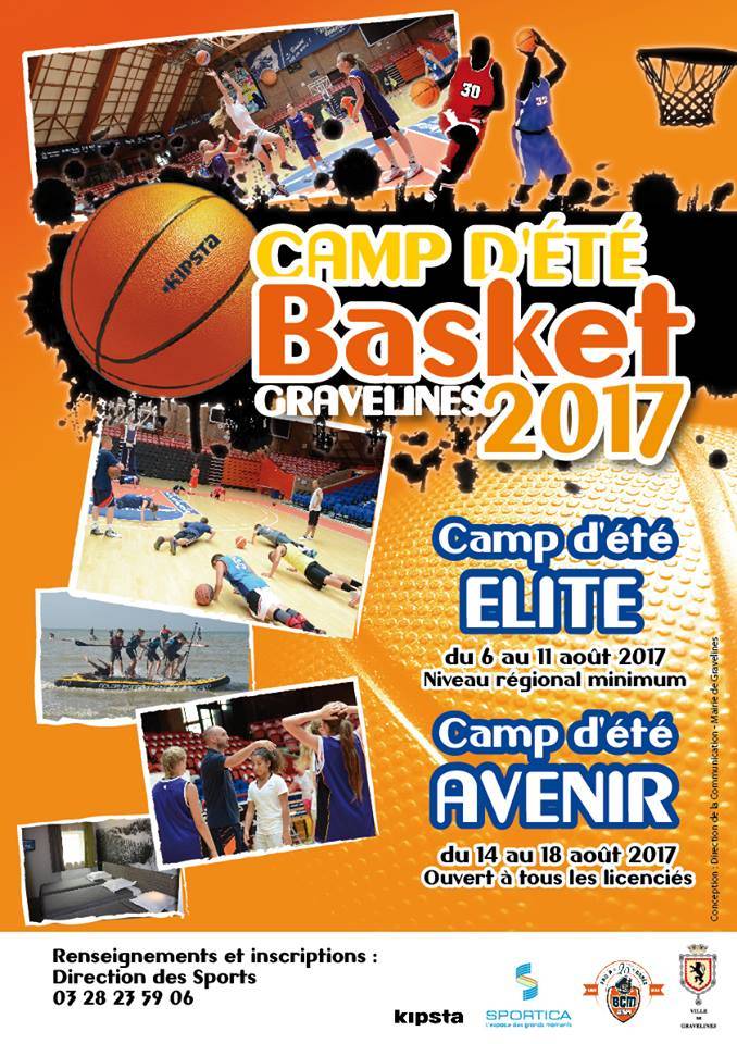 camp d'été basket - france basket camp